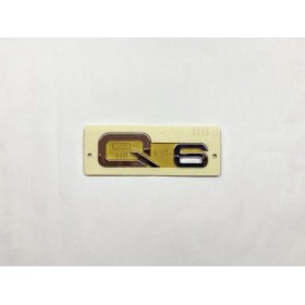 Resim Audı Q6 Bagaj Yazısı (120MM-36MM) Uyumlu 