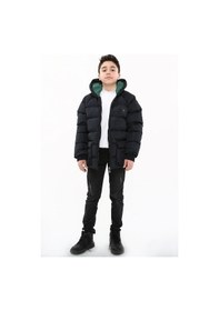Resim Erkek Çocuk Mont 51276 Lacivert 