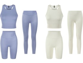 Resim Karışık RibSeamless Bundle Set - L 