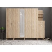 Resim Açelya Portmanto Vestiyer M7-210 Cm Meşe 