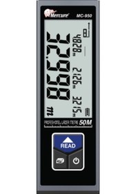Resim Mercure MC-950 Şarjlı Lazer Metre 50 M 