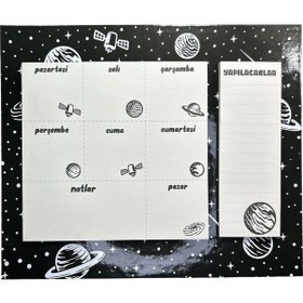 Resim Ceren Hf01 25x21 104 Sayfa Haftalık Planner Ve Yapılacaklar - Uzay Diğer 