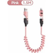 Resim Branches 65w Hızlı Şarj Cihazı 4'ü 1 Arada Usb Kablo İphone Uyumlu İpad Huawei İçin Gökyüzü Mavi 1.5mdistribütör Garantili 