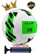 Resim Alastor Futbol Topu Clup Topu Pompa No:5 Yeşil 