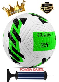 Resim Alastor Futbol Topu Clup Topu Pompa No:5 Yeşil 