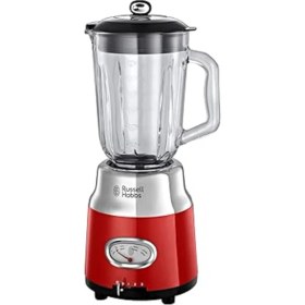 Resim Özbience Retro Kırmızı El Mikseri, 4 Hız + Turbo, 2 Heliksli Karıştırıcı 
