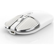 Resim Suofeng 2.4g Ve Bluetooth 5.1 Kablosuz Sessiz Fare - Uv Kaplamalı, 500mah Şarjlı, Ofis Ve Laptop İçin 112 Karakter 