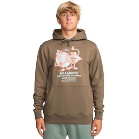 Resim Billabong Take Care PO Erkek Sweatshirt Kahverengi 