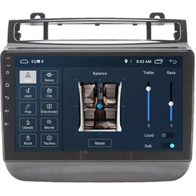 Resim Volkswagen Touareg Android Carplay Navigasyon Multimedya Ekran Teyp 2gb Ram + 32gb Hdd 