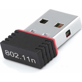 Resim 300Mbps Wireless USB WiFi Adaptör Dongle Network LAN Aparatı 