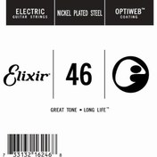 Resim Elixir 16246 Optiweb SGL Tek Elektro Gitar Teli (46) 