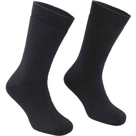 Resim Erkek Kışlık Kalın Çorap Havlu Çorap 12li Paket Tampap- Siyah 