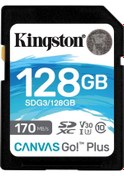 Resim KINGSTON 128GB SD Canvas Go+ Hafıza Kartı SD 3/128GB 