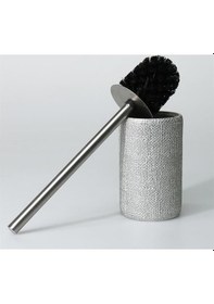 Resim Natural Tuvalet Fırçası Gümüş 