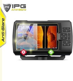 Resim Garmin Striker Vivid 7CV Sonar FishFinder için IPG Anti-Glare Parlama Önleyici Mat Ekran Koruyucu 