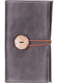 Resim Deri Kablo Aksesuar Taşıma Çantası Antik Gri 