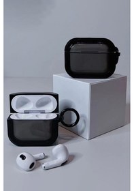 Resim Movenchy Apple Uyumlu AirPods Pro 2 2.nesil Bond Kılıf - Beyaz Gri 
