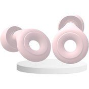 Resim Loop Sessiz Gürültü Azaltıcı Kulak Tıkacı Süper Yumuşak Pembe 