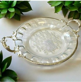 Resim Royking Derin Yuvarlak Sunum Tabağı 30x23x4cm Crs128 Altın 