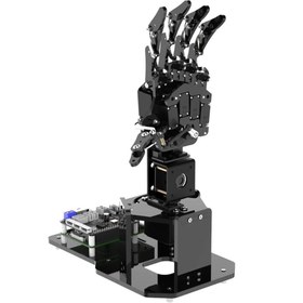Resim Hiwonder uHandPi Raspberry Pi Robotik El AI Görüş Python Programlama Sol El 
