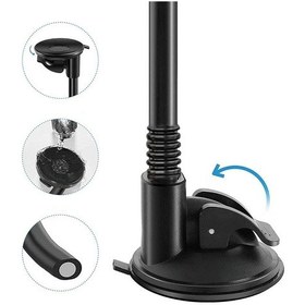 Resim Linktech H711 Vantuzlu Uzun Kol Araç İçi Telefon Tutucu 