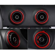 Resim Audi A3 Hava Çerçevesi 4 Parça Kırmızı A3 8V 