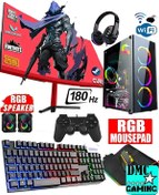 Resim DMC N230 (pubg,gta 5) I5 3470,16gb,256gb Ssd 1tb Hdd,6gb Gtx1660,24'' 180hz Oyuncu Masaüstü Bilgisayar 