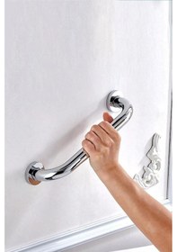 Resim Engelli Yaşlı Hasta Tutunma Barı Küvet Tutamağı Paslanmaz 30Cm 