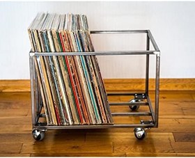 Resim Plak Düzenleyici Metal Dergilik Kitap Gazete Düzenleyici Mat siyah 