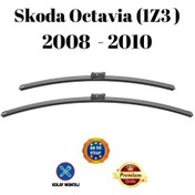 Resim Skoda Octavia 1z3 2008 2009 2010 Uyumlu Ön Cam Silecek Süpürgesi Takımı 600/400mm Silbak Sb2419a 