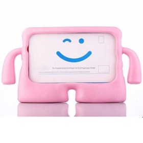 Resim Dolia Apple Ipad 2 3 4 Çocuk Standlı Tablet Kılıf-pembe 