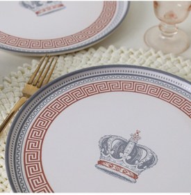 Resim Keramika Royal Majesty Servis Tabağı 28 Cm 6 Adet 21623 