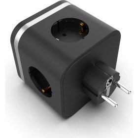 Resim Inca IPW-47SY 3port 2x Usb+2x Type-C LED Tuşlu Duvar Priz - Siyah 