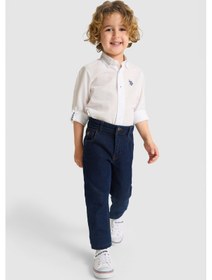Resim U.s. Polo Assn. Erkek Çocuk Beyaz Gömlek Basic 50324683-vr013 