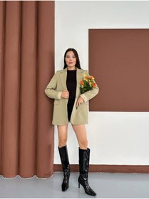 Resim CUQQA Astarlı Tek Düğmeli Blazer Ceket 