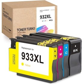 Resim Hp 932xl / 933xl Uyumlu Kartuş Set /6100 /6700 /7110 /7610 /7612 