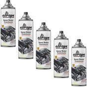 Resim caraks Susuz Motor Yıkama Ve Temizleme Spreyi Ebrayn Aerosol 500 ml Yüksek Parlaklık 5 ADET 