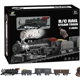 Resim NW NessiWorld Nessiworld Classic Steam Kumandalı 2,4 Ghz Pilli Tren Seti 30 Parça 1613G 