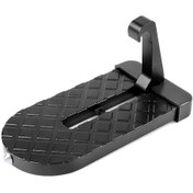 Resim Hombey Alüminyum Araç Kapı Pedalı, Acil Kırık Pencere Kurtarma Çekiçi, Kaymazsız, 85kg Yük Taşıma, Siyah Kaliteli Versiyon Siyah 