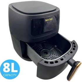 Resim Air Fryer Xxl 8 Lt 2400w Dijital Ekran Dokunmatik 