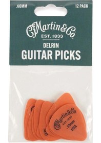 Resim Martin 18a0153 Delrin Pena 0.60 Mm Gitar Pena 12 Adet 