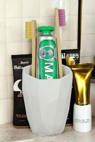 Resim STAR MASTER Diş Fırçası Kabı Diş Fırçalığı Fırçalık Model 2 Smdisfircalikm2Beyaz 