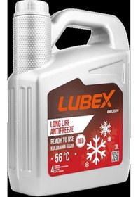 Resim Lubex Long Lıfe Red Antifreeze Ready To Use -56 3 Lt 