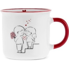 Resim Karaca Passion Rose Mug 370 Ml 