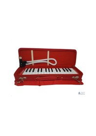 Resim Melodika 32 Tuşlu Kırmızı Renk Kırmızı 