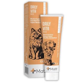 Resim Matt Daily Vita Multi Vitamin Kedi ve Köpek Macunu 100 Gr 