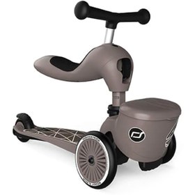 Resim Highwaykick 1 Lifestyle 2'si 1 Arada Oturaklı Sepetli 3 Tekerlekli 1-5 Yaş Çocuk Scooter 