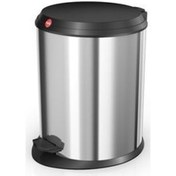 Resim Hailo T1 Paslanmaz Çelik Çöp Kovası - 13 L Çelik 