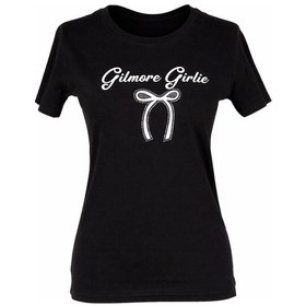 Resim Trender Gilmore Kurdele O Yaka Siyah Kadın T-shirt 26ydt1000002 