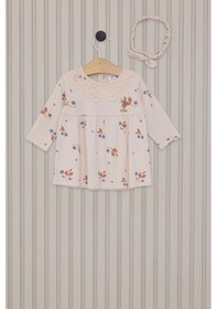 Resim U.S. Polo Assn. U.s. Polo Assn Kız Bebek Krem Elbise Krem 